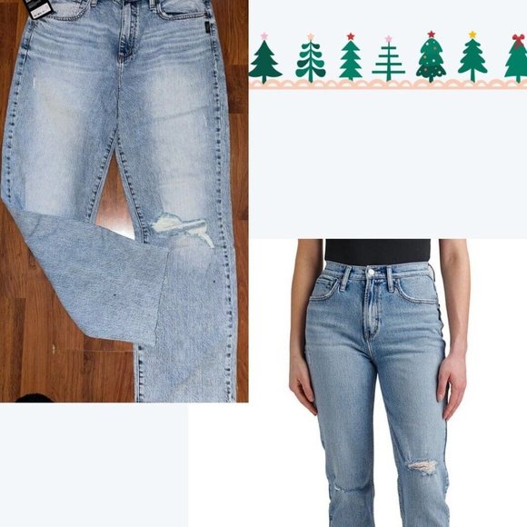 Silver Jeans Highly Desirable Universal High rise Straight Fit 32x28 buy 2/$28 - Picture 5 of 6